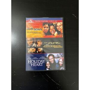 MGM Triple Feature DVD Our Song Jasons Lyric Holiday Heart 3-Disc Set